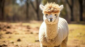 betoverend alpaca charme foto