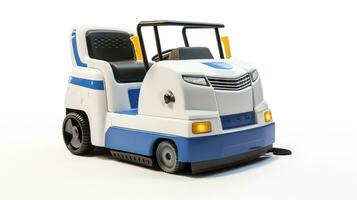 weergeven een 3d miniatuur zamboni. generatief ai foto