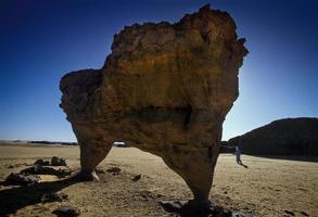 tassili n'ajjer woestijn, nationaal park, algerije - afrika