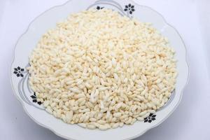 lekkere en gezonde gepofte rijstbouillon foto