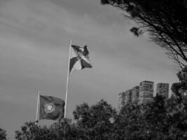 de stad van Lissabon in Portugal foto