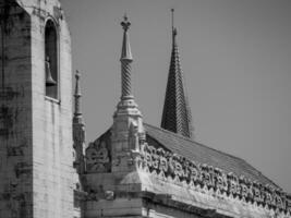 de stad van Lissabon in Portugal foto