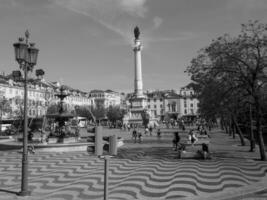 lissabon stad in portugal foto