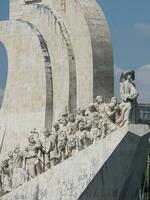 lissabon stad in portugal foto