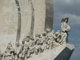 lissabon stad in portugal foto