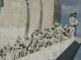 lissabon stad in portugal foto