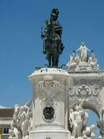 lissabon stad in portugal foto