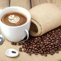 koffie winkel drinken menu Promotie sociaal media instagram post banier sjabloon foto