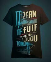 abstract grafisch typografie t-shirt afdrukken foto