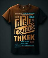 abstract grafisch typografie t-shirt afdrukken foto