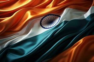 india vlag achtergrond foto