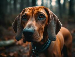 hond hond gemaakt met generatief ai technologie foto