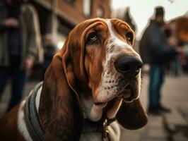 brak hond gemaakt met generatief ai technologie foto