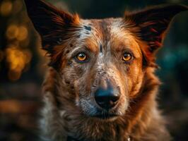 praire hond gemaakt met generatief ai technologie foto