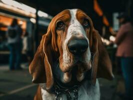 brak hond gemaakt met generatief ai technologie foto