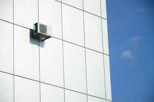 hvac lucht conditioning en ventilatie systemen Aan muur foto