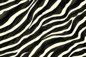 zebra huid achtergrond, zebra huid textuur, ai generatief foto