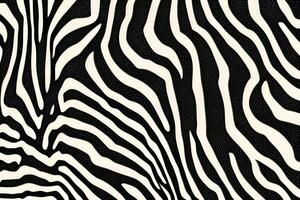 zebra huid achtergrond, zebra huid textuur, ai generatief foto
