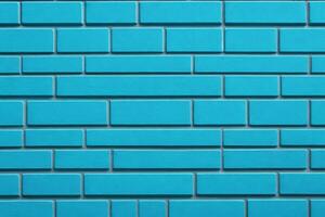 blauw steen muur achtergrond, blauw muur achtergrond, steen muur achtergrond, muur achtergrond, steen achtergrond, steen muur structuur achtergrond, steen patroon, ai generatief foto