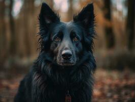 belgisch herdershond hond gemaakt met generatief ai technologie foto