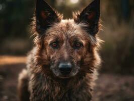 belgisch lakeien hond gemaakt met generatief ai technologie foto