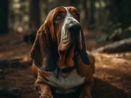 brak hond gemaakt met generatief ai technologie foto