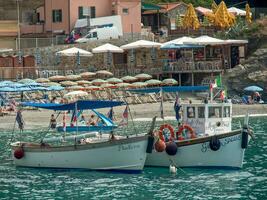 la spezia en de cinque terre in Italië foto