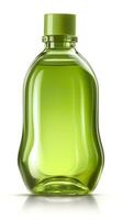 gelei groente, 3d weergave, solide kleur fles. ai generatief foto