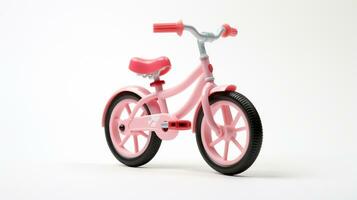 weergeven een 3d miniatuur fiets. generatief ai foto