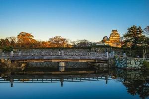 himeji-kasteel, ook bekend als wit zilverreigerkasteel of witte reigerkasteel in japan foto