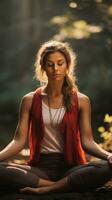 opmerkzaamheid - yoga meditatie en zelfzorg foto