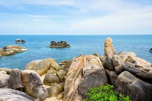 hin ta hin yai symbool van koh samui foto