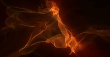 abstract oranje energie magisch golven gloeiend achtergrond foto