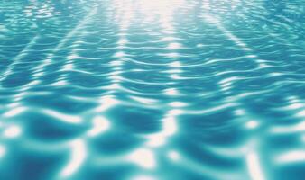 etherisch zwemmen zwembad water rimpelingen net zo dromerig achtergrond foto