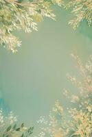 lexury waterverf eucalyptus achtergrond foto
