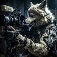 wolf schor hond bioscoop operator steadycam videograaf achter de schermen fotografie film foto