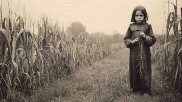 kinderen kinderen halloween eng wijnoogst fotografie maskers 19e eeuw verschrikking kostuums partij foto