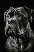 riet corso hond silhouet contour zwart wit verlicht beweging contour tatoeëren professioneel fotografie foto
