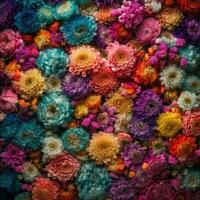 chrysant bloemen hobby regenboog kleurrijk palet achtergrond mode levendig figuur fotografie foto