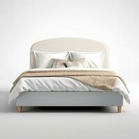 bed slapen Oppervlakte modern Scandinavisch interieur meubilair minimalisme hout licht studio foto