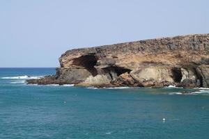 de grotten van ajuy - fuerteventura - spanje foto