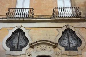 italië, lecce, stad met barokke architectuur en kerken en archeologische overblijfselen. foto