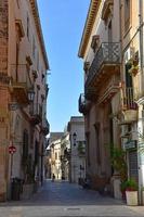 italië, lecce, stad met barokke architectuur en kerken en archeologische overblijfselen. foto