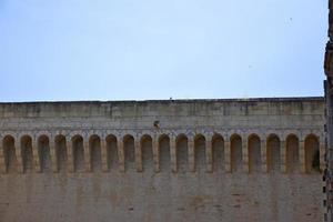 italië, lecce, stad met barokke architectuur en kerken en archeologische overblijfselen. foto