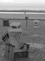 langeoog eiland in de Noordzee foto