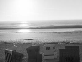 langeoog eiland in duitsland foto