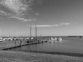 zomer tijd Aan langeoog eiland foto