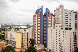 gebouwen in het centrum van Sao Paulo, Brazilië foto