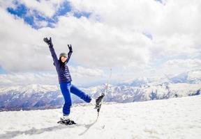 skivakanties in gudauri, georgië foto