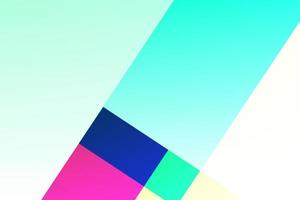 abstracte doos rechthoek vorm kleurvulpatroon foto